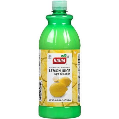 Badia Lemon Juice 32 Fl Oz