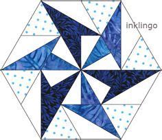 Wednesday Tute Inklingo Pieced Hexagons Quilt With Inklingo