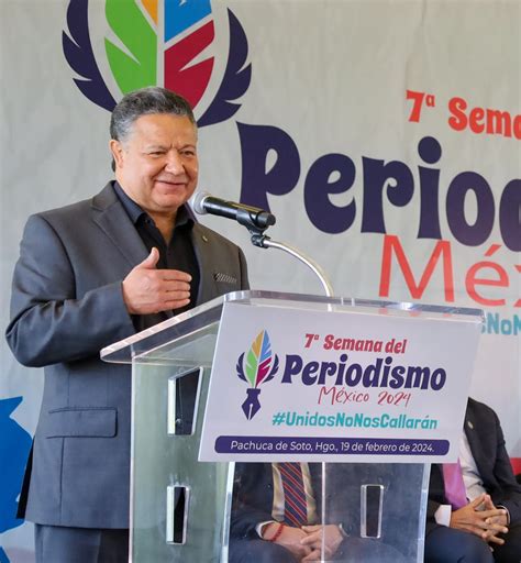 Inaugura Gobernador de Hidalgo Séptima Semana del Periodismo 2024