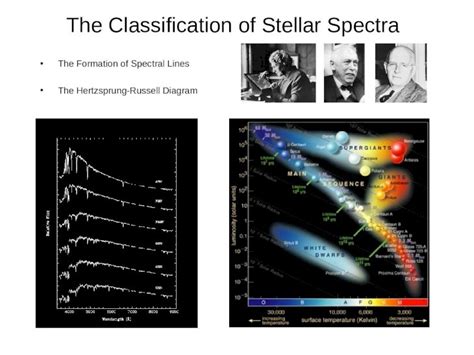 Ppt The Classification Of Stellar Spectra The Formation Of Spectral