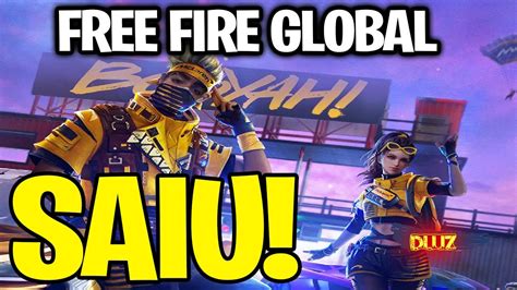 Saiu Free Fire Global Oficial Garena Atualizado Dluz Youtube