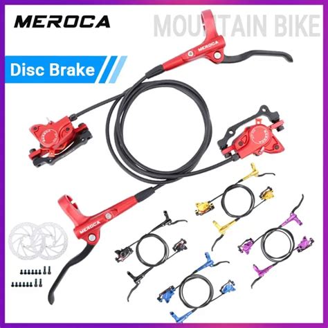 MEROCA Mt500 Aluminum Alloy Bicycle Hydraulic Brake For MTB 160mm Rotor