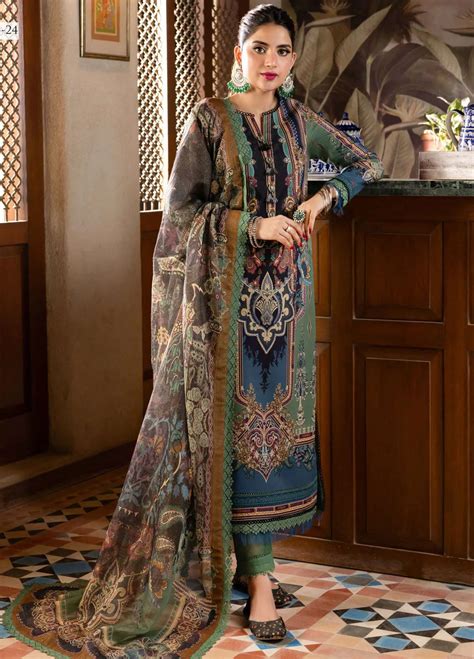 Rania By Asim Jofa Printed Cotton Suits Unstitched Piece Aj Rn Ajrw