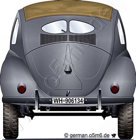 KdF Wagen Typ 230 With Holzgas Engine Vw Beetle Classic Vw