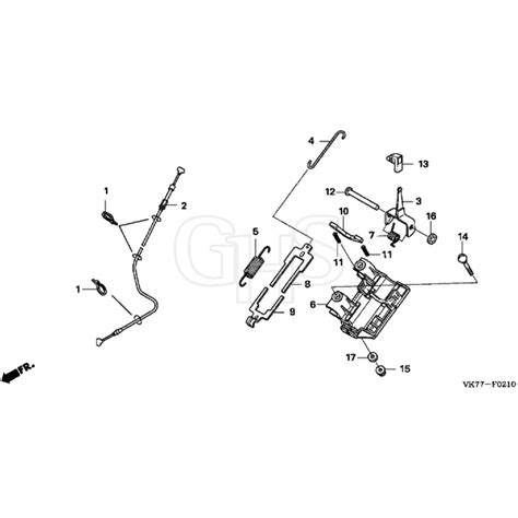 Honda Hrx C Pde Matf Roto Stop Control Diagram Ghs