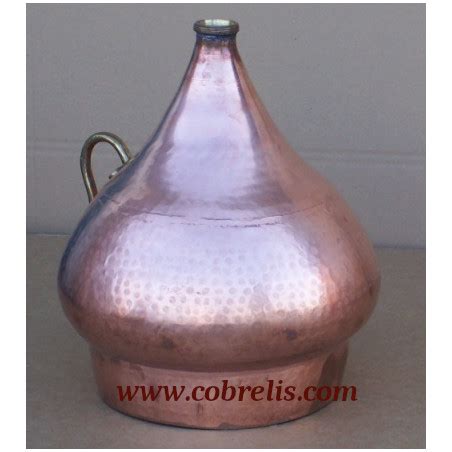 Alambique De Cobre 100 Litros Tradicional Para Destilacion De Liquidos