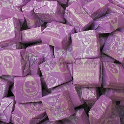 Purple Starburst Candy