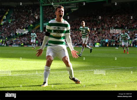 Celtic S Callum Mcgregor Celebrates Scoring His Side S Second Goal Of