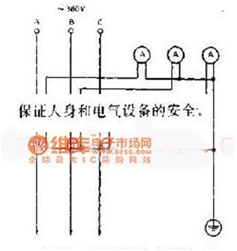 The connection method circuit diagram between 3 ammeters and three-phase power - Basic_Circuit ...