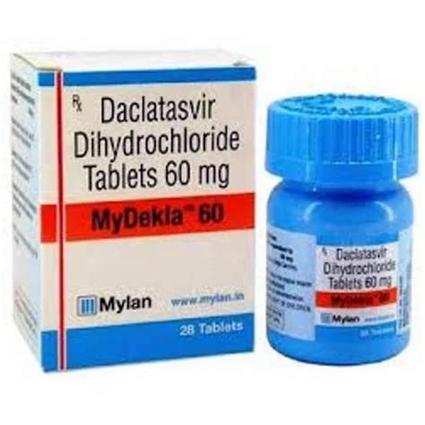 Daclatasvir Dihydrochloride Tablets Mg At Rs Bottle Daclahep