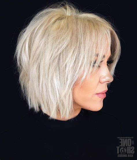 Shaggy Bob Cuts For Thin Hair