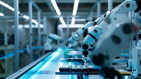 Innovative Robotic Arm Dispensing Liquid Into Vials On Production Line