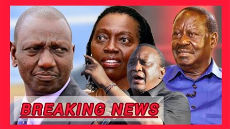 Earthquake Raila S Shocking Announcement Scares Uhuru Dumps Azimio As