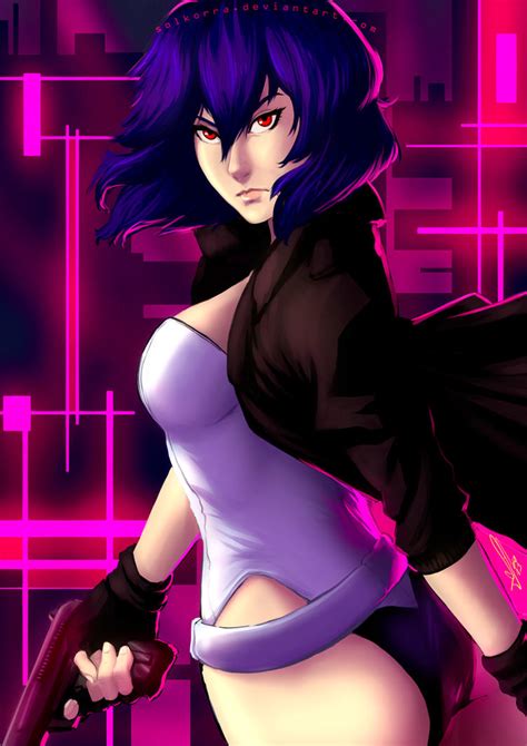 Motoko Kusanagi By Solkorra On Deviantart