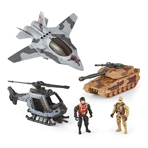 True Heroes Multi Vehicle Military Playset Wantitall