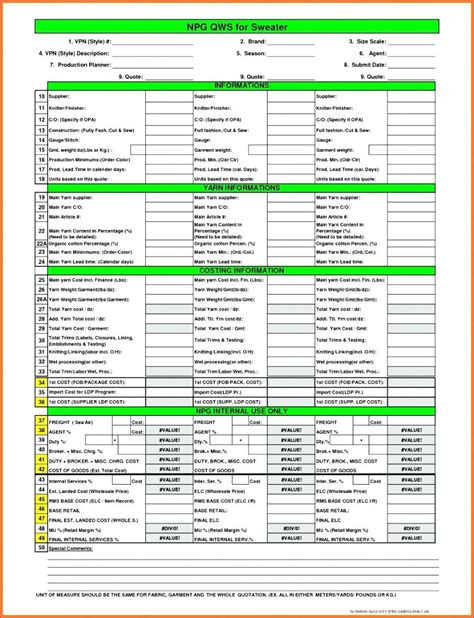 Vendor Checklist Template Printable Word Searches