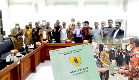 Sertifikat Aset Tanah Pemerintah Kabupaten Bogor Baru 2000 Bidang