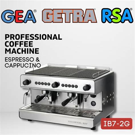 Jual MESIN KOPI ESPRESSO GETRA IB7 2GR IBERITAL COFFEE MACHINE ESPRESSO