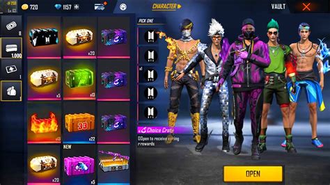 FREE FIRE ABRINDO 200 CAIXAS DE PRESENTE GANHEI TODAS SKINS Abrir