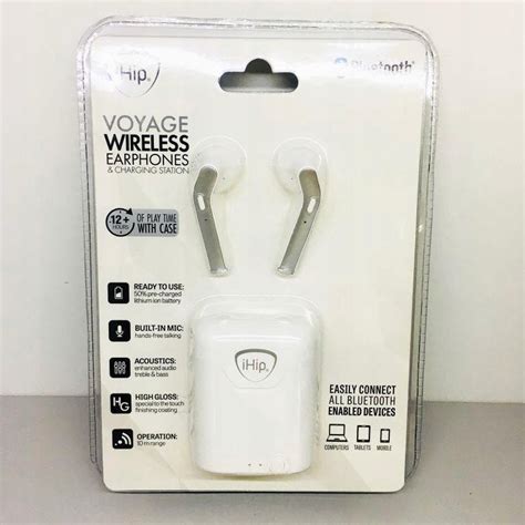 Ihip Voyage Wireless Earbuds Draadloze Oordopjes 12 Uur Speeltijd Inclusief Bol