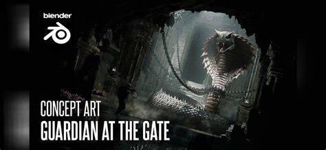 Time-lapse: ‘Guardian At The Gate’ Concept Art - BlenderNation