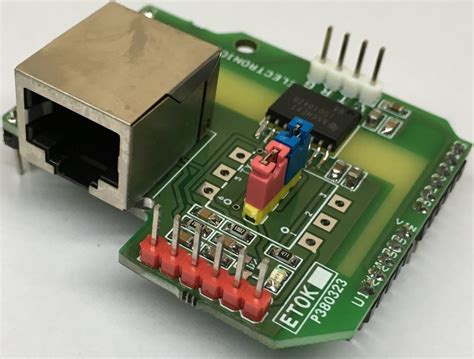 Isolated CAN BUS Transceiver Arduino Shield - Electronics-Lab.com