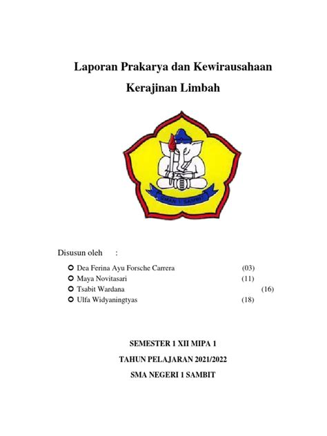 Laporan Prakarya Kerajinan Layangan Pdf