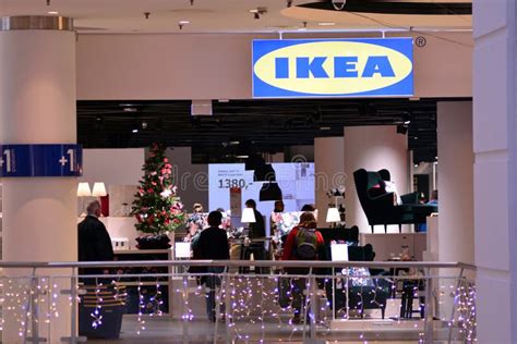 Ikea Store Shopping Mall Background. Editorial Image - Image of home ...