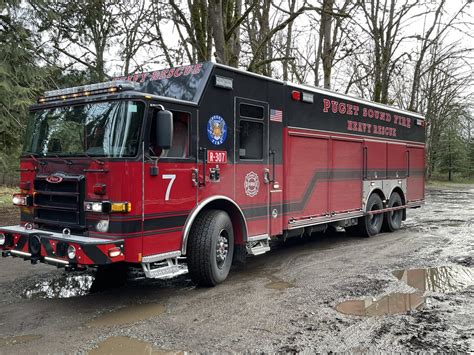 Puget Sound Regional Fire Authority Kent Wa Rescue 307 Rfiretrucks