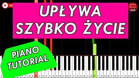 Up Ywa Szybko Ycie Piano Tutorial Youtube