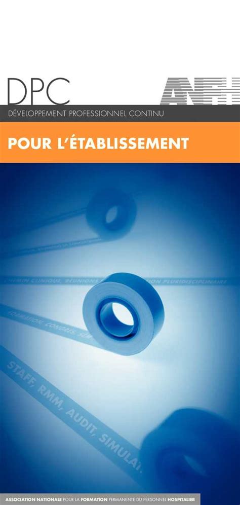 Calaméo Dépliant DPC pour les établissements