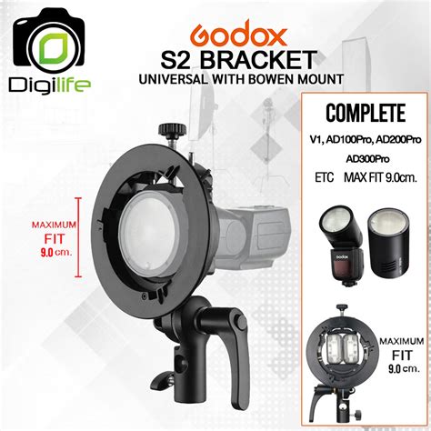 Godox S Speedlite Bracket Bowen Mount