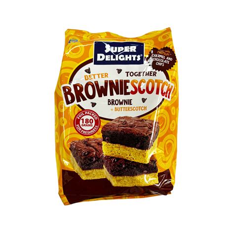 Super Delights Brownie Scotch Brownie Butterscotch G