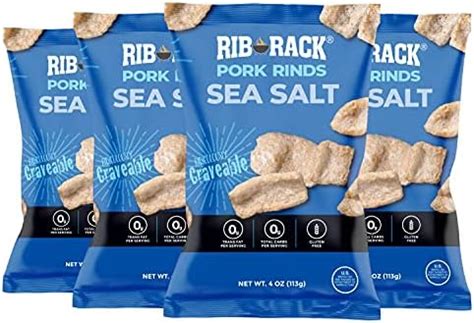 Amazon Rib Rack Pork Rinds Barbecue X Oz