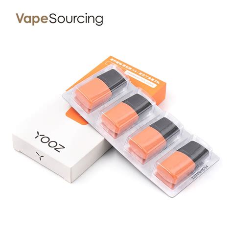 Yooz Replacement Pod Cartridge Ml Pcs Pack Chinese Version