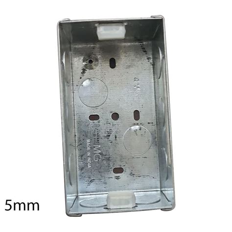 Rectangular Gi Modular Box For Electrical Fitting M At Rs Piece