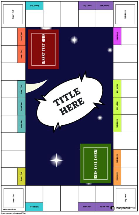 Free Board Game Templates Make Your Own Classroom Game