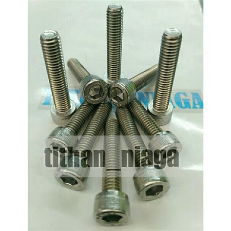 Jual Baut L Stainless M X Drat Full Drat Ss Baut L Stenlis