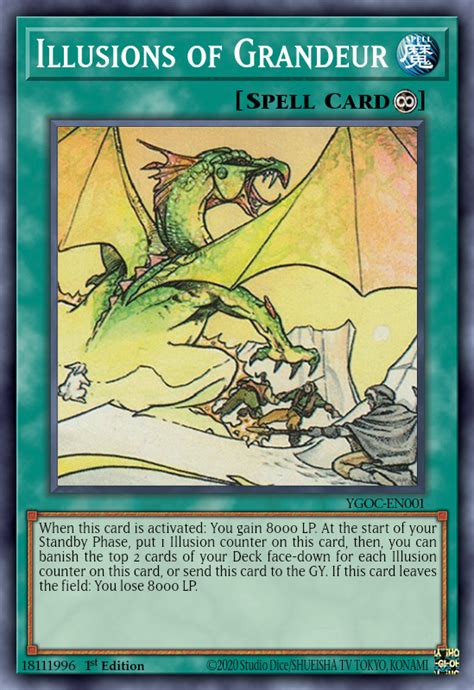 Illusions Of Grandeur From Mtg Rcustomyugioh