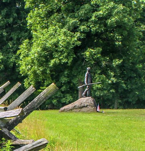 John Burns Monument Gettysburg Battlefield Photograph By William E Rogers Pixels