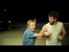 Austin Swift And Tom Felton Draco Malfoy From Harry Potter Gay Kiss From Movie Braking For
