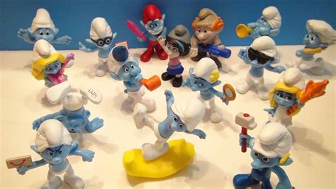 Smurfs Mcdonald S Happy Meal Toy Collection Video Review Edition