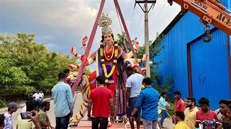 Mumbai Devi Aagman Mumbai Durga Mata In Hyderabad Sri