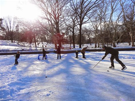 A Walk in the Park: Central Park: Free Ice Skating On Pond Returns ...