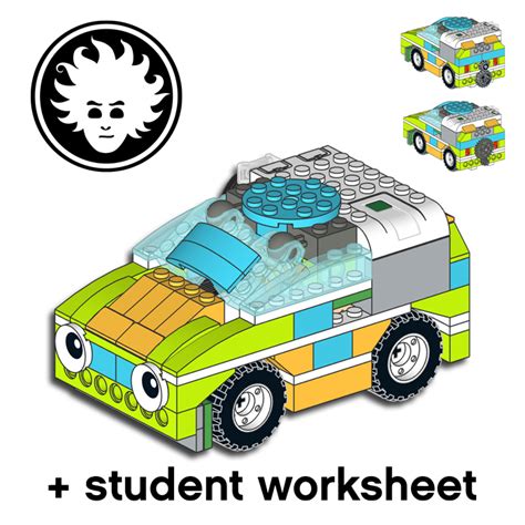 LEGO WeDo 2.0 Geared Car (Business License) - LEGO custom model with building instructions ...