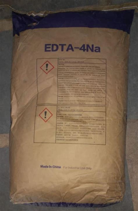 Edta Tetra Sodium Edta 4 Na Grade Industrial Rs 100 Kg Pachisia