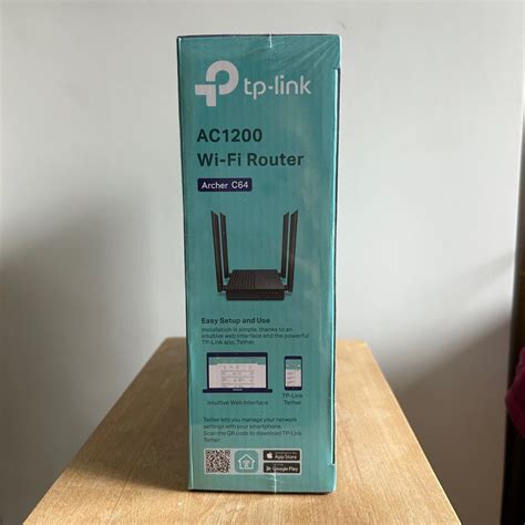 全新 tp link AC1200 Wi Fi Router Archer C64 雙頻 千兆 Gigabit 路由器 電腦科技