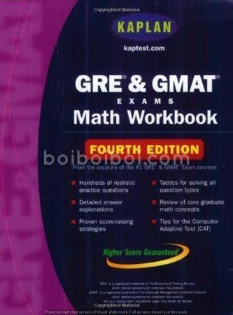 GRE & GMAT Exams Math Workbook | BoiBoiBoi