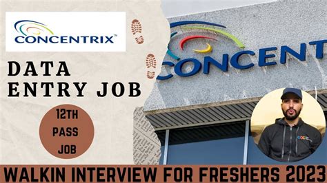 Concentrix Data Entry Walkin Interview Onspot Offer Letter Th