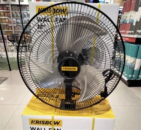 Krisbow Kipas Angin Dinding Besi 18 90 Watt Lazada Indonesia